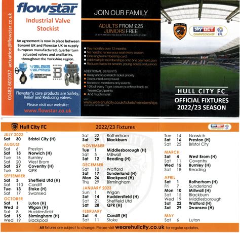 hull city afc fixtures